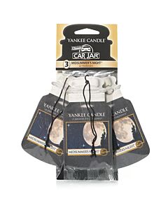 Yankee Candle Midsummers Night Car Jar (3-Pack)